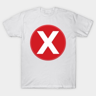 Red X T-Shirt